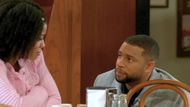 Beyond the Gates: Martin offers comfort to Eva after getting blasted by her mom | Image: CBS